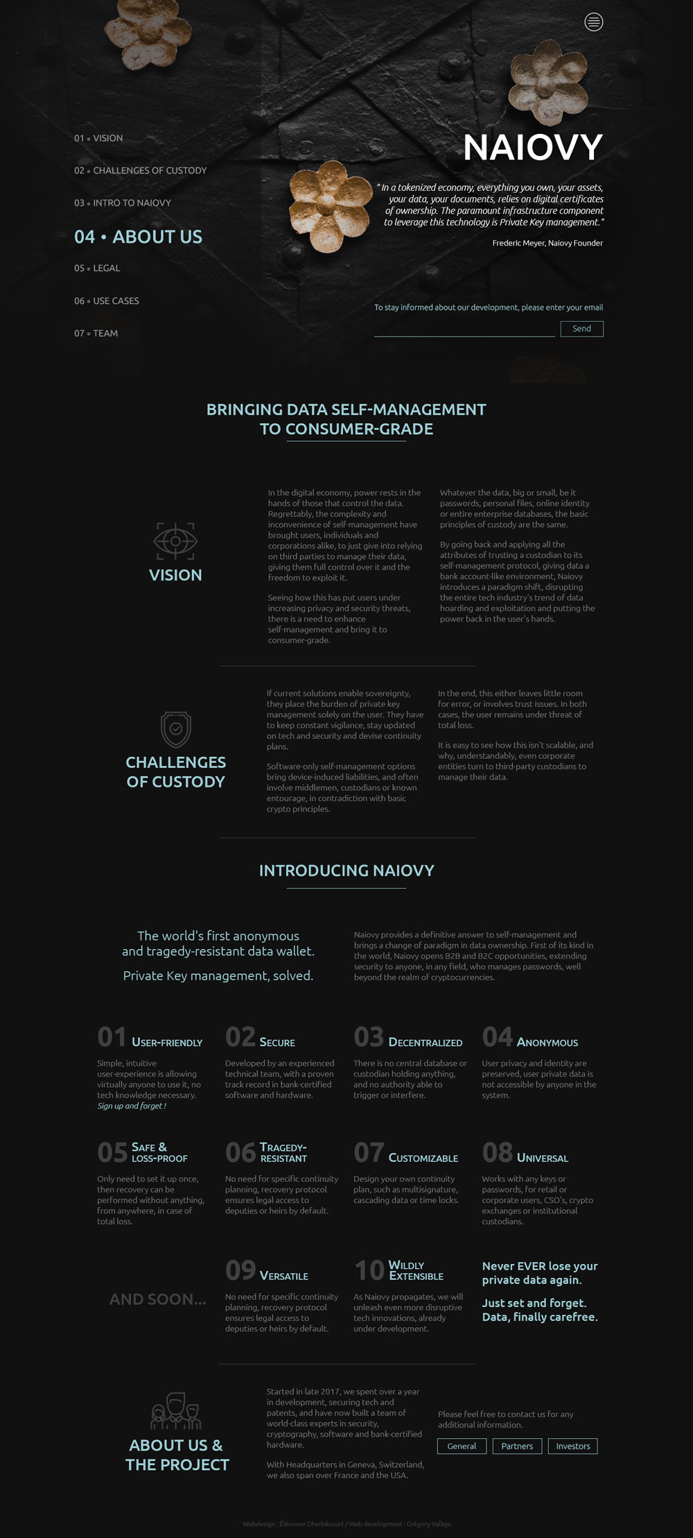 Onepage Naiovy