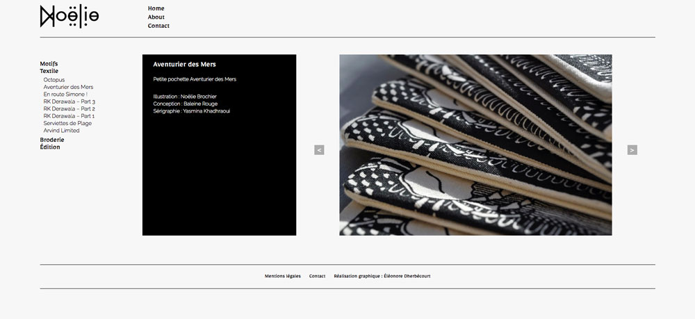 Portfolio présentation projet