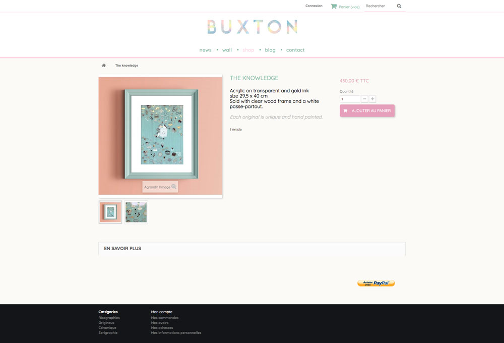 e-shop Annabelle Buxton