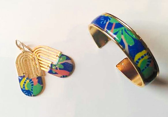 bijoux avec motif