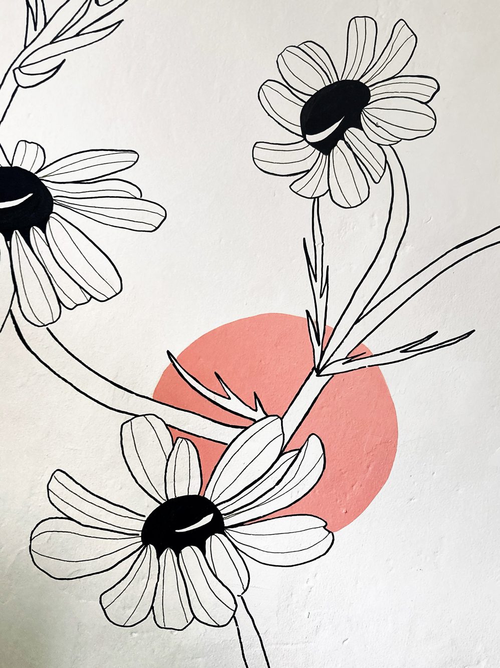 détail de la fresque