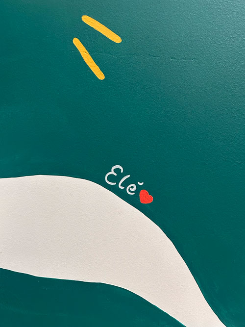 signature de la fresque